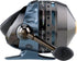 Pflueger President Spincast Reel, Size 10 Fishing Reel, Right/Left Handle, Aluminum Spool, Dial Drag System, Blue