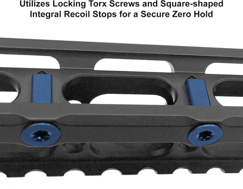UTG Super Slim Picatinny Riser Mount, 1" Height, 13 Slots, Black