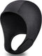 TOBWOLF Diving Hood, 2.5mm Neoprene Dive Cap, Stretchable with Chin Strap, Thermal Wetsuit Hood for Water Sports,