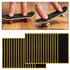 Sinbana 30pcs 110x38mm/4.33x1.5in PRO Fingerboard Grip Tape, Foam Grip Strips for Fingerboard Skateboards Stickers Foam