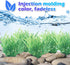 Green Aquarium Plant Ornaments 10Pcs Lifelike Plastic Fish Tank Foreground Grass for Water Tank Decorations