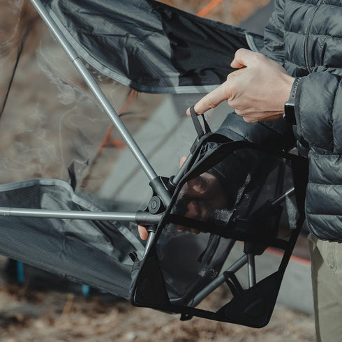 Backpacking TREKOLOGY YIZI-LITE Anti-Sinking Sand Cover & Ground Sheet for Camping Chairs, Fit YIZILITE Camping Chairs