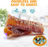 Pack 5-6" (4ct) Approved Beef Trachea - Dehydrated Beef Dog Treats Made in USA - Single Ingredient Treat w/Chondroitin