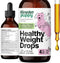 Healthy Weight Drops for Dogs, Weight Management Supplements with Irish Sea Moss & Fenugreek for Small, Medium, Large