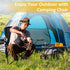 300lbs, Folding Camping Chairs Portable Outdoor Chair for Camping, Fishing, Beach, Picnic, Lightweight High Back