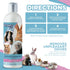 Critter Shampoo for Small Pets, 8oz Baby Powder Scented Shampoo for Ferrets, Guinea Pigs, Rabbits, and More