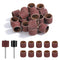 Zyghjort 22Pcs Dog Nail Grinder, Sanding Bands and Drums Replacement Kit for Dogs