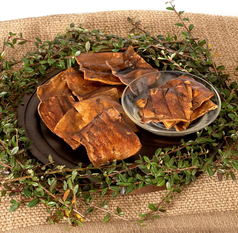 32 oz Pet Factory American Beefhide Chips Dog Chew Treats - Beef Flavor