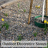 20 lbs Pea Gravel Pebbles for Indoor Plants, Mixed Color River Rocks for Aquarium and Garden Landscaping