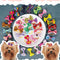 Chenkou Craft 50pcs/25pairs Puppy Yorkie Dog Hair Bows, Rubber Band Pet Grooming Products, Mix Colors & Patterns