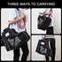 Skate Bag for Adults Roller Skates, Large Capacity Ice Skates Carry Bag with Adjustable Shoulder Strap, Nylon Inline