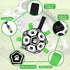 Dog Soccer Ball Toys with Straps - 8 Inch Large Herding Ball for Tug of War, Birthday Gifts, Water Toy for Medium Large