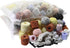 15 in 1 Aquarium Filter Media Bio Balls and Ceramic Rings, 500g Mesh Bag with Zipper for Fish Tank Pond