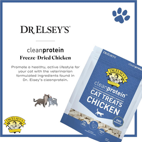 2 oz. Dr. Elsey's Freeze-Dried Chicken Cat Treats