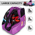 Roller Skate Bag with Adjustable Shoulder Strap for Kids and Adults to Hold Inline Skates and Knee Pads