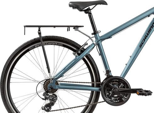 Schwinn Bike Rear Rack, Lightweight Compact Design, Holds Up to 20 or 26 lbs, Fits Most Adult Bike Frames