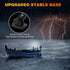 12 Inches IP67, 3NM (12-24V) Anchor Light Stern Lights for Boats LED Waterproof White Fold Down Rear Boat Navigation