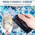Pawfly Small Fish Foam Filter with Airline Tubing, Suction Cups, Check Valve, and Control Valve for 20 Gallon Tanks