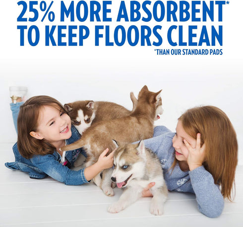 OUT! Heavy Duty XXL Dog Pads - Absorbent Pet Training and Puppy Pads (26 x 30 in, 30 Count, White)