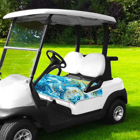 Unique Golf Cart Seat Covers, Microfiber Seat Towel Blanket for EZGO, Yamaha, Club Cars, 2/4-seats Cart