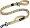 OutdoorMaster Bungee Dog Leash, Heavy Duty with Shock Absorption, 2 Padded Handles for Improved Safety and Comfort -