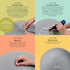 Retrospec Luna Exercise Ball with Pump - Anti-Burst Fitness Equipment for Yoga, Core Training & Stability - Home Gym