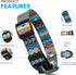 E Collar Replacement Strap, Shock Collar Replacement, Compatible with Pet Safe & Invisible Fence, Medium, Boho Tribal 3