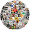 Go Hunting Stickers 104PCS, Waterproof Vinyl Decals for Outdoor Adventure, Water Bottle Labels for Boys