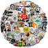 Go Hunting Stickers 104PCS, Waterproof Vinyl Decals for Outdoor Adventure, Water Bottle Labels for Boys