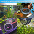 Bingche 6pcs 3-in-1 Hammock Floating Betta Hide Shrimp Cave Aquarium Decor Feeding Ring & Resting Spot for(Pink)