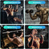 SELBATON Anti-Slip Workout Grips, Ergonomics Rubber Gym Grips, Weight Lifting Grips for Hand Protection, Workout Gym