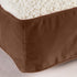 South Pine Porch Ollie Orthopedic Rectangle Foam Dog Bed, Extra Small (24" x 18"), Latte