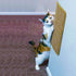 Cat Scratching Mat, Natural Sisal Furniture Protector, Horizontal Cat Floor Scratching Pad Rug