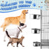 5 Pack No Spill Hanging Dog Crate Water Bowls, Stainless Steel Mountable Metal Dog Food Bowls for Cats