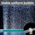 4 Pieces Air Stone Bar Bubble Diffuser Set - 8 Inch Fish Tank Air Bubble with Suction Cups for Aquarium