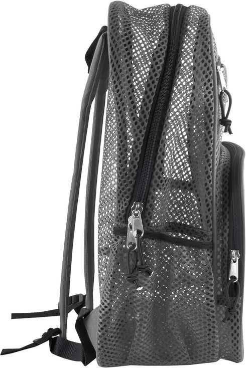 Summit Ridge Collapsible Mesh Backpacks for Adults, Large Backpack with Reflective Strip and Wire Frame for School,