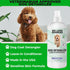 Pack 16 oz We Love Doodles Large Slicker Brush & Lavender Detangler Spray - for Long-Haired Dogs, Dog Leave
