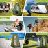 Generic Portable Toilet Kit, Camping Toilet with Pop-Up Privacy Tent Toilet Bags, Washable Portable Outdoor Showers