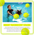 Sratte 6 Pieces Large Giant Tennis Ball for Dogs - 9.5'' Inflatable Toy Balls for Indoor Outdoor Training (Fluorescent