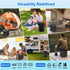 Car/RV/Hiking/Beach/Camping,450lbs Portable Toilet for Adults, Foldable Camping Toilet Travel Floding Potty with Lid