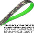 EcoBark Dog Leash, Soft & Reflective Comfort Training Leashes with Padded Handle for Small, Medium, Large Dogs (Camo)