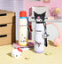 Kuromi Stainless Steel Insulated Water Bottle with Buckle and Strap, 600ml