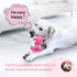 IOKHEIRA Dog Plush Toy for Large Aggressive Chewers, Indestructible Squeaky Stuffed Animals with Cotton