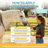 Qanoreth Seasons,8 oz Horse Sunscreen for Nose & Sensitive Pink Skin Natural Sunscreen for Horses with Non-Nano Zinc