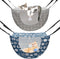 2 Pieces Cat Cage Hammock, Double Layer Soft Plush Hanging Pet Bed for Indoor Cats, Kittens, Ferrets, and Small Animals