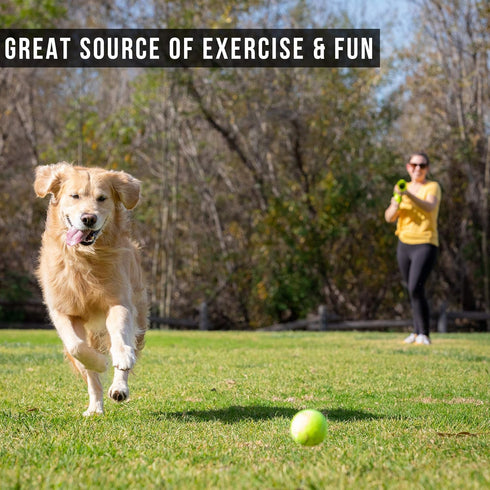 Hyper Pet K9 Kannon Dog Ball Thrower, All Breeds Up To 60 Pounds, Includes 2.5 Inch Tennis Ball