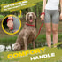Fida Durable Slip Lead - 6 FT x 1/2" Heavy Duty Rope for Large Dogs, No Pull Training Loop Leash, Red