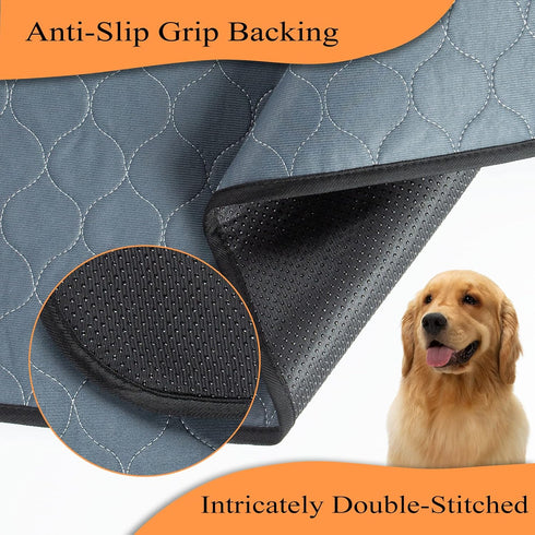 63'' 24'' 8 2 Pack Bunlitent Washable Pee Pads for Dogs, Diagonal Octagon Puppy Pads, Designed for Width Panels Dog