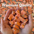 Hook Point Fisheries 3, Freeze Dried Sockeye Salmon Pet Treats for Dogs & Cats, Human Grade, Fisherman Direct, Premium
