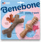 Benebone Puppy 2-Pack Maplestick/Zaggler Durable Dog Chew Toys for Gentle Chewers, Tiny, Made in USA